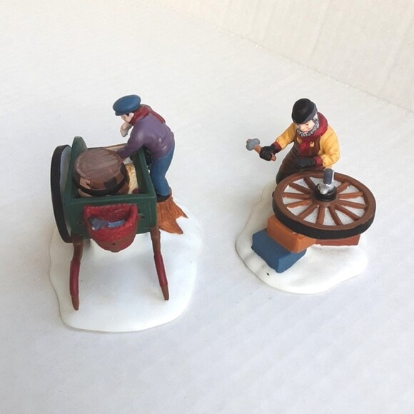 Department 56 C Bradford Wheelright & Son Christmas Heritage Village Collection - Picture 6 of 8